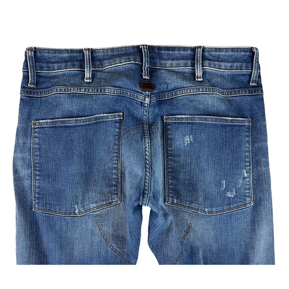 G-Star Raw 5620 3D Slim Jeans  Men's Size 34  Knee Zip Pocket  Button-Fly - Picture 9 of 16